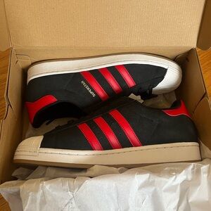 Adidas Superstar ADV - Black and Red
